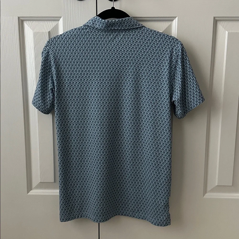 Boys Printed, Performance, Polo Shirt For Boys Sz XL (12-14) Excellent Condition